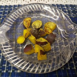 紫芋のカリカリスイートポテト